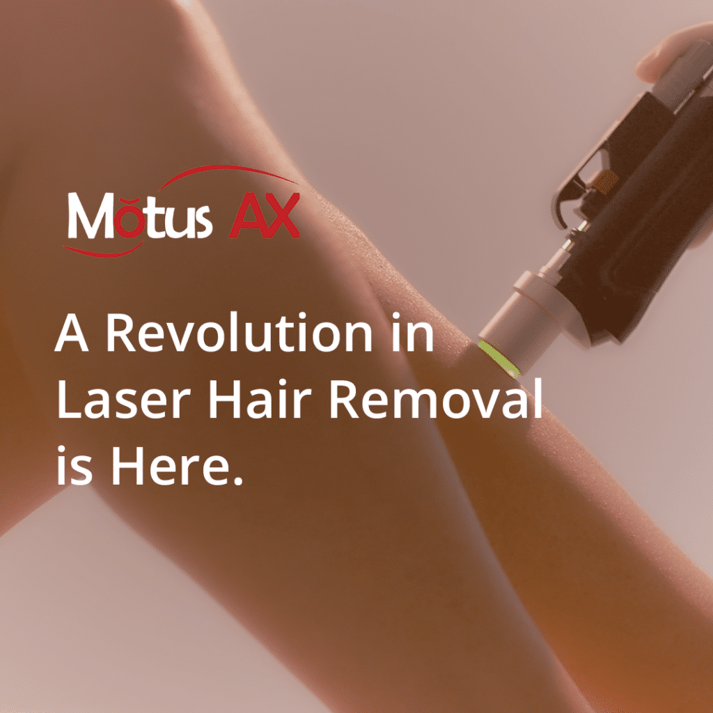 Laser Hair Removal for Blonde Hair Legs - Motus AX | Viata Aesthetics and Wellness in Katy TX